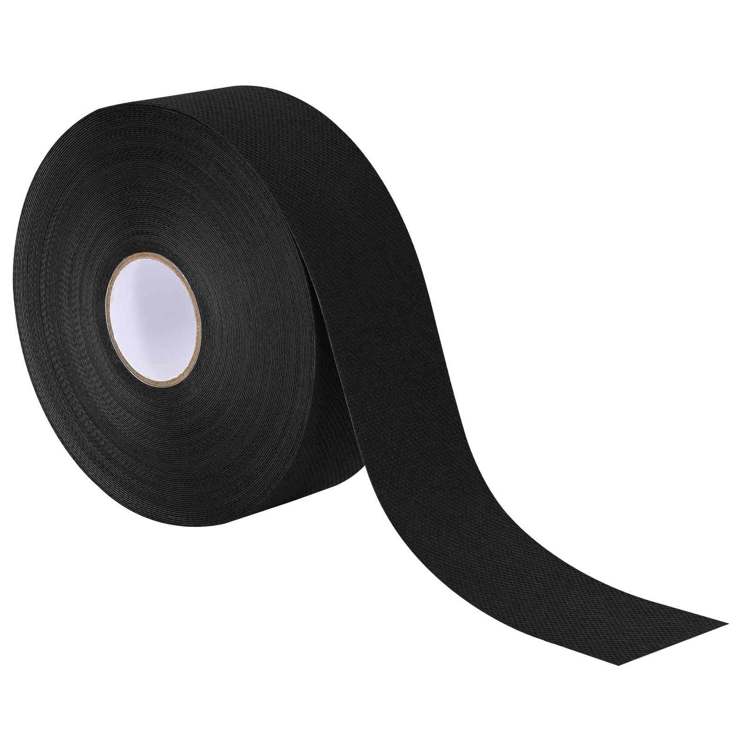 Selbstklebendes Kunstrasenband Schwarz 5 cm x 20 m Vliesstoff