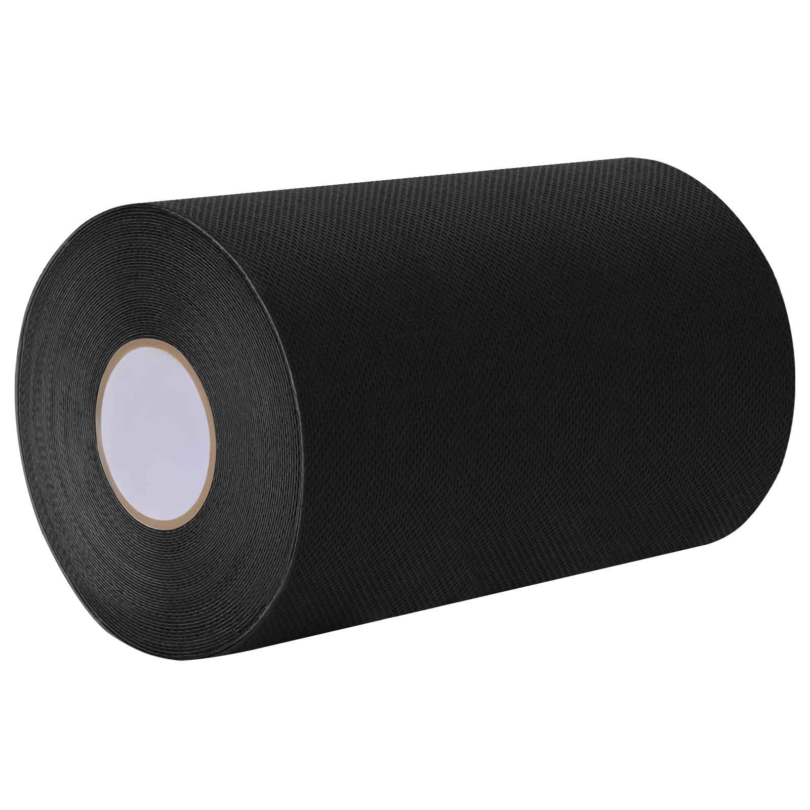 Selbstklebendes Kunstrasenband Schwarz 15 cm x 10 m Vliesstoff