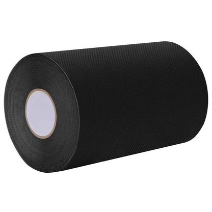 Selbstklebendes Kunstrasenband Schwarz 15 cm x 10 m Vliesstoff