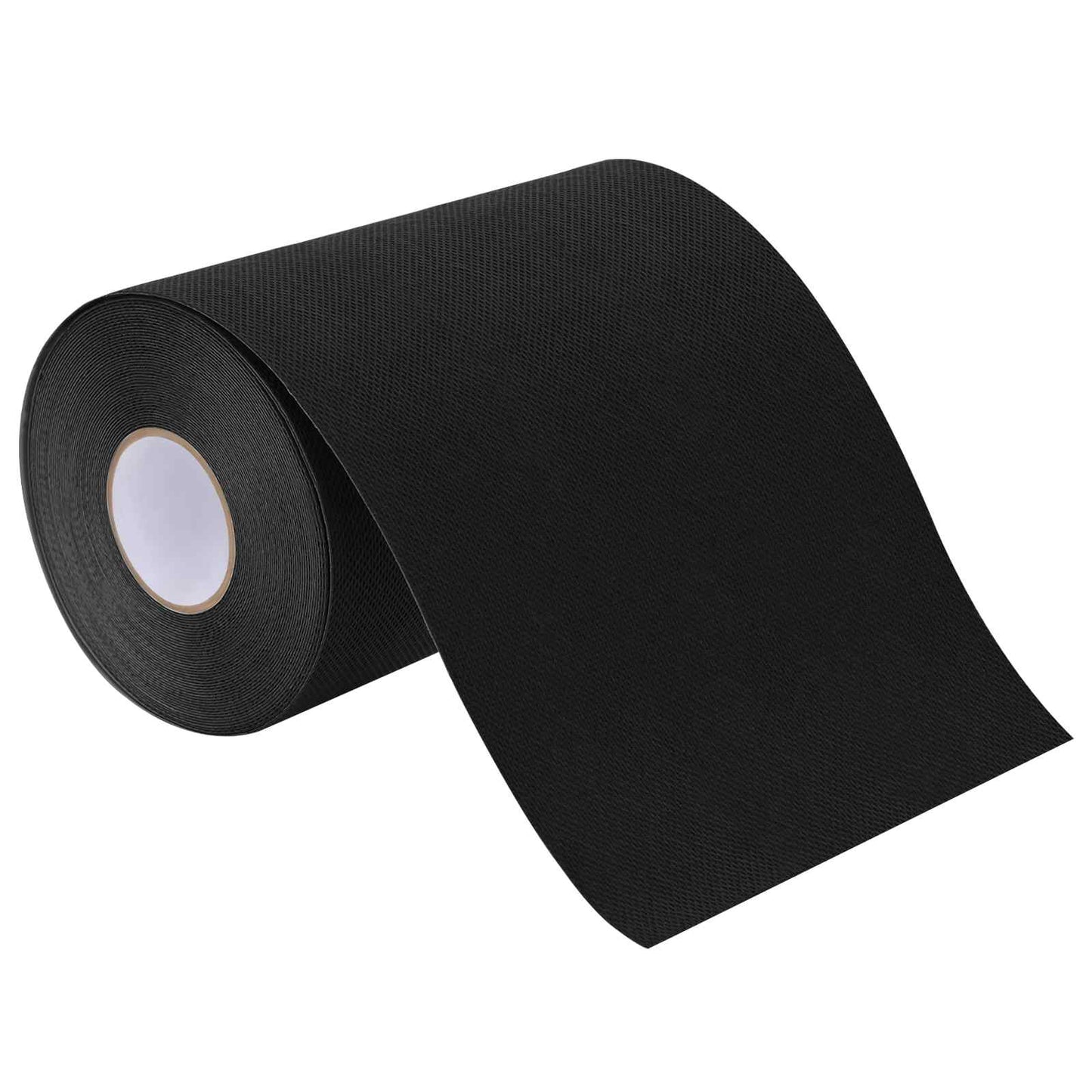 Selbstklebendes Kunstrasenband Schwarz 15 cm x 10 m Vliesstoff