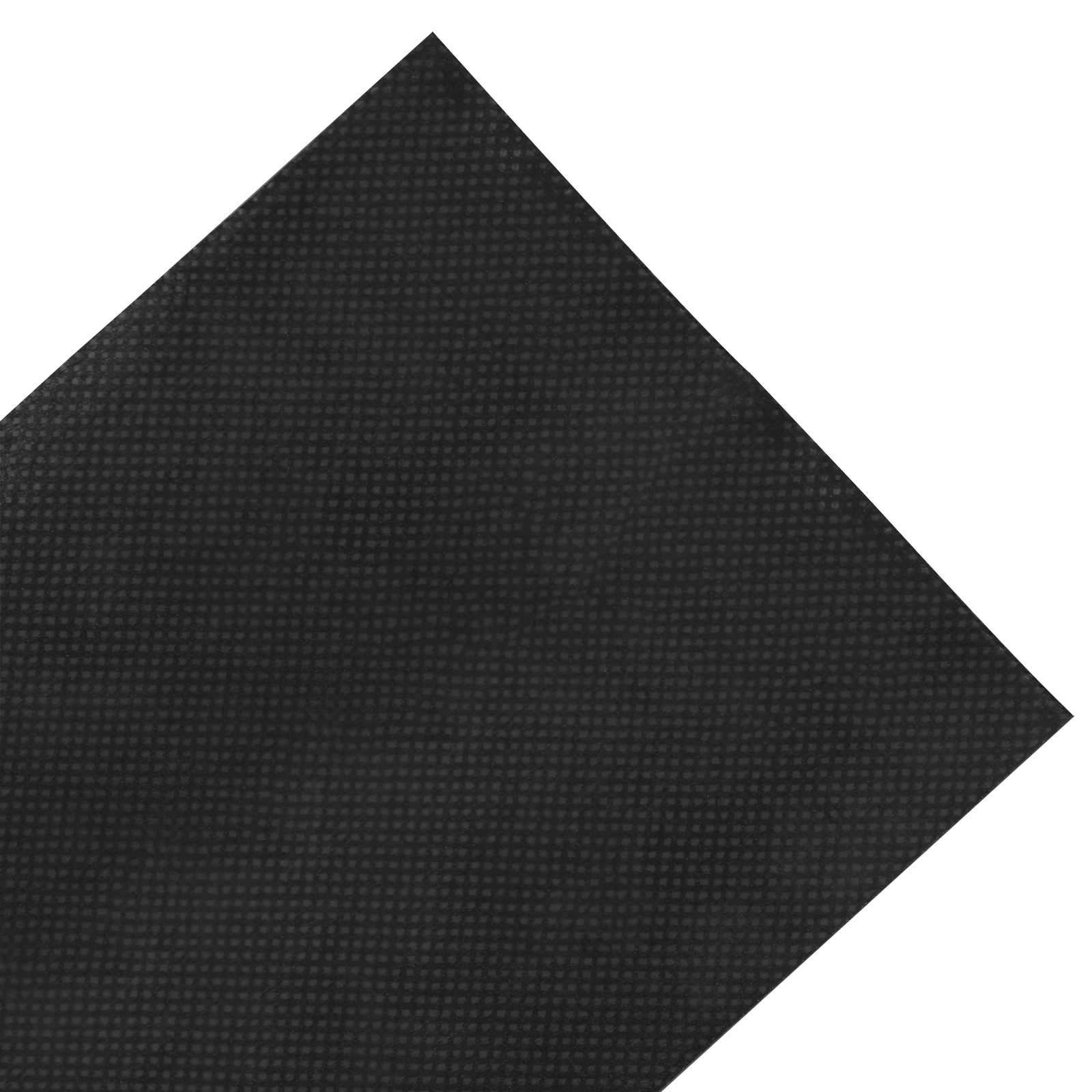 Selbstklebendes Kunstrasenband Schwarz 20 x 0,15 cm Vliesstoff