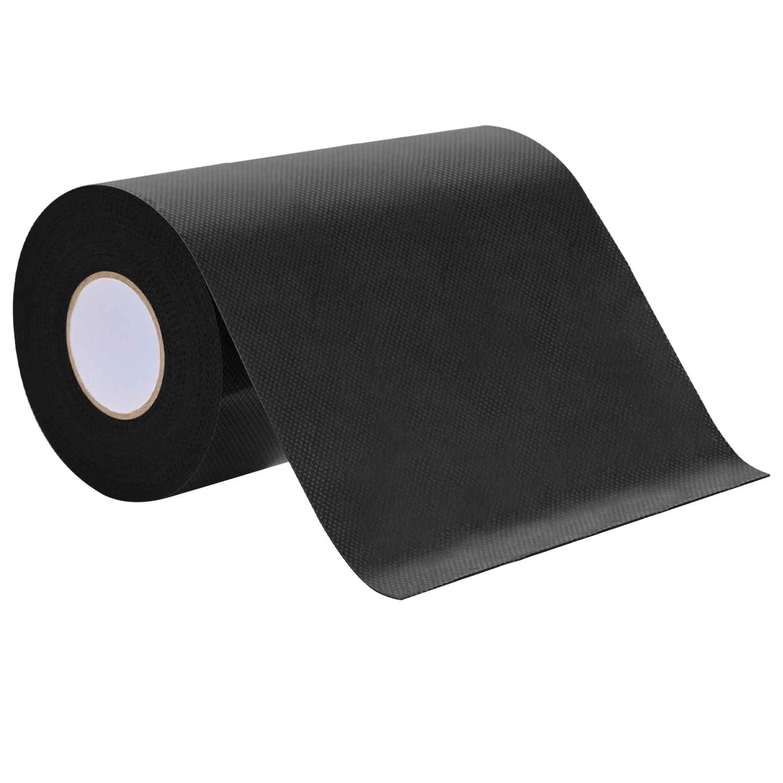 Selbstklebendes Kunstrasenband Schwarz 20 x 0,15 cm Vliesstoff