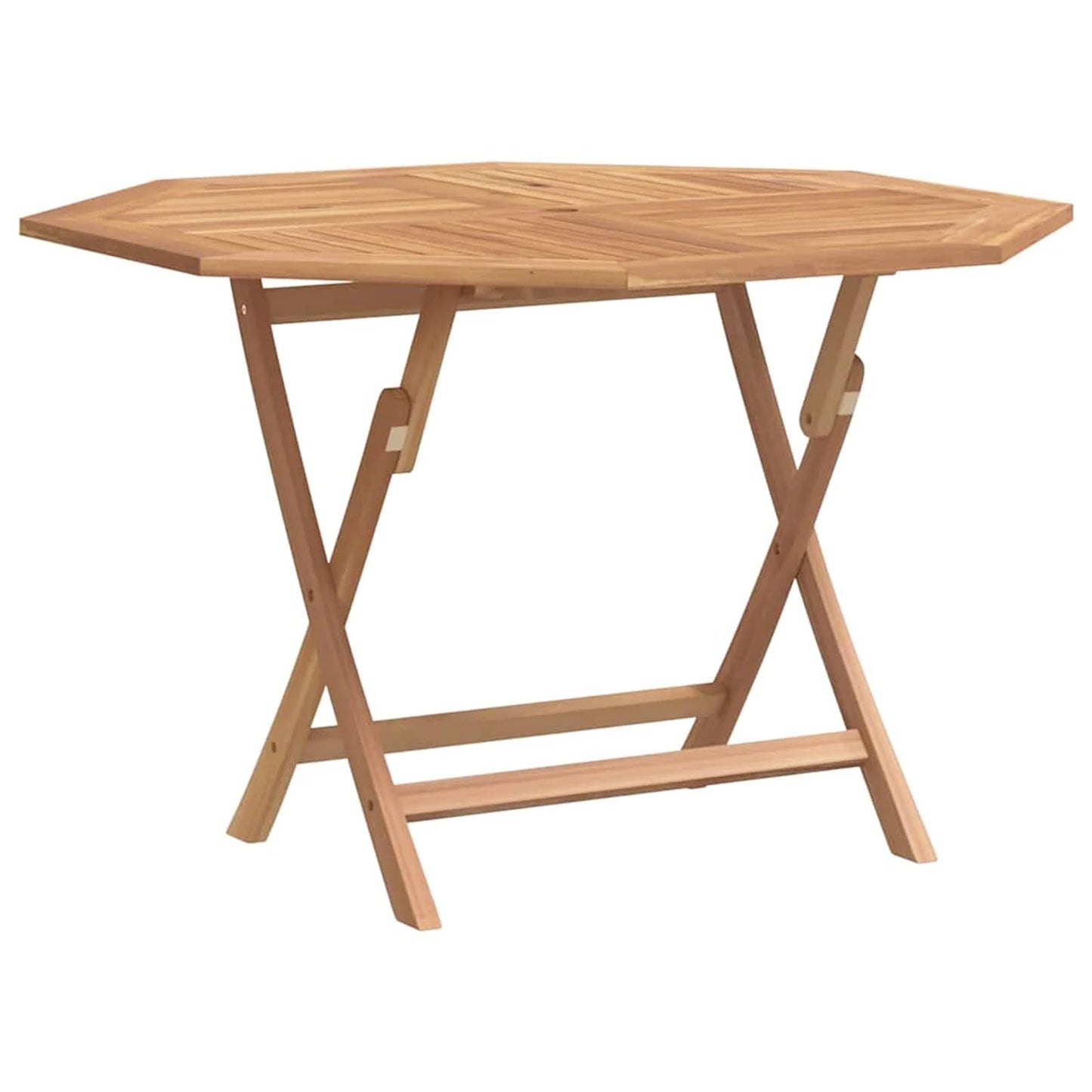 Garten Bistro Set 3 pcs Braun Massivholz Teak