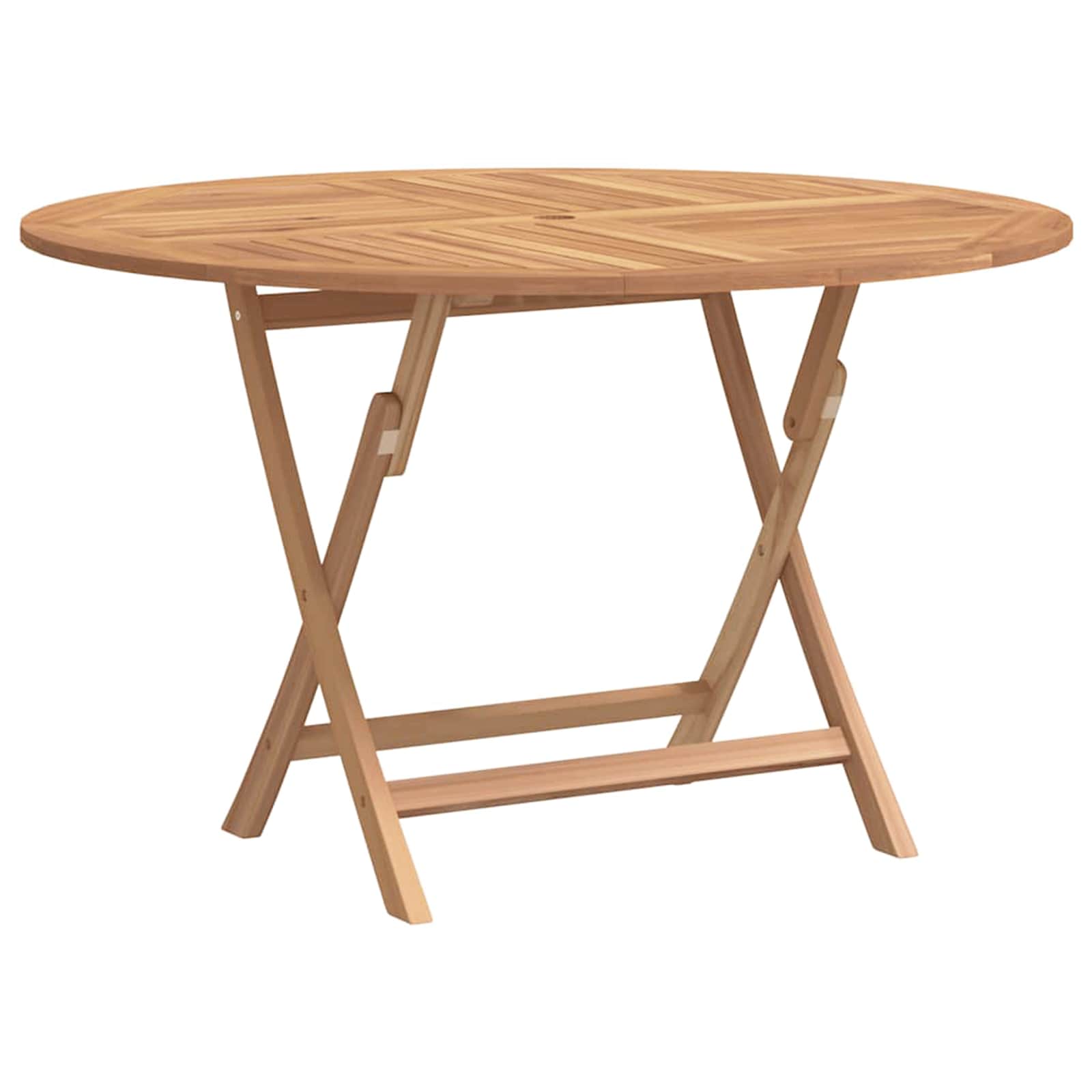 Garten Bistro Set 3 stk. Natur Massivholz Teak