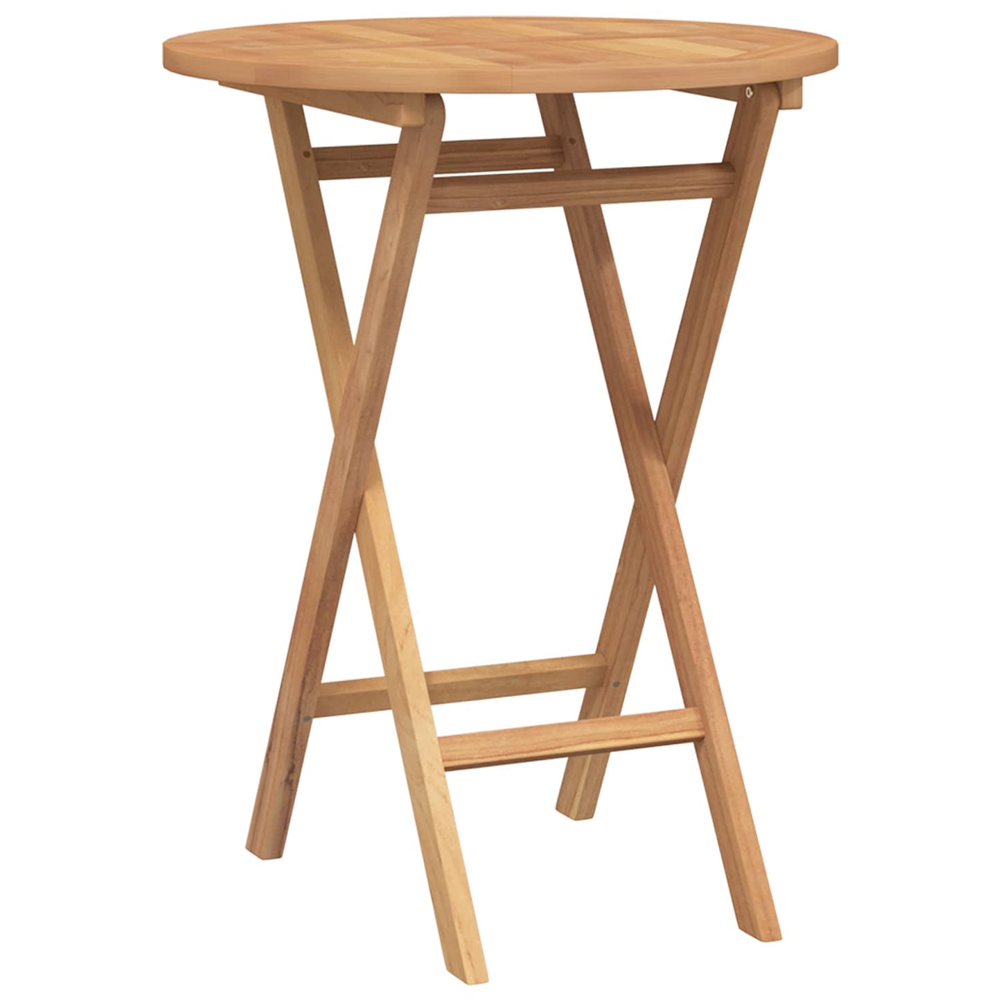 Gartenset 5 stk. Braun Massivholz Teak