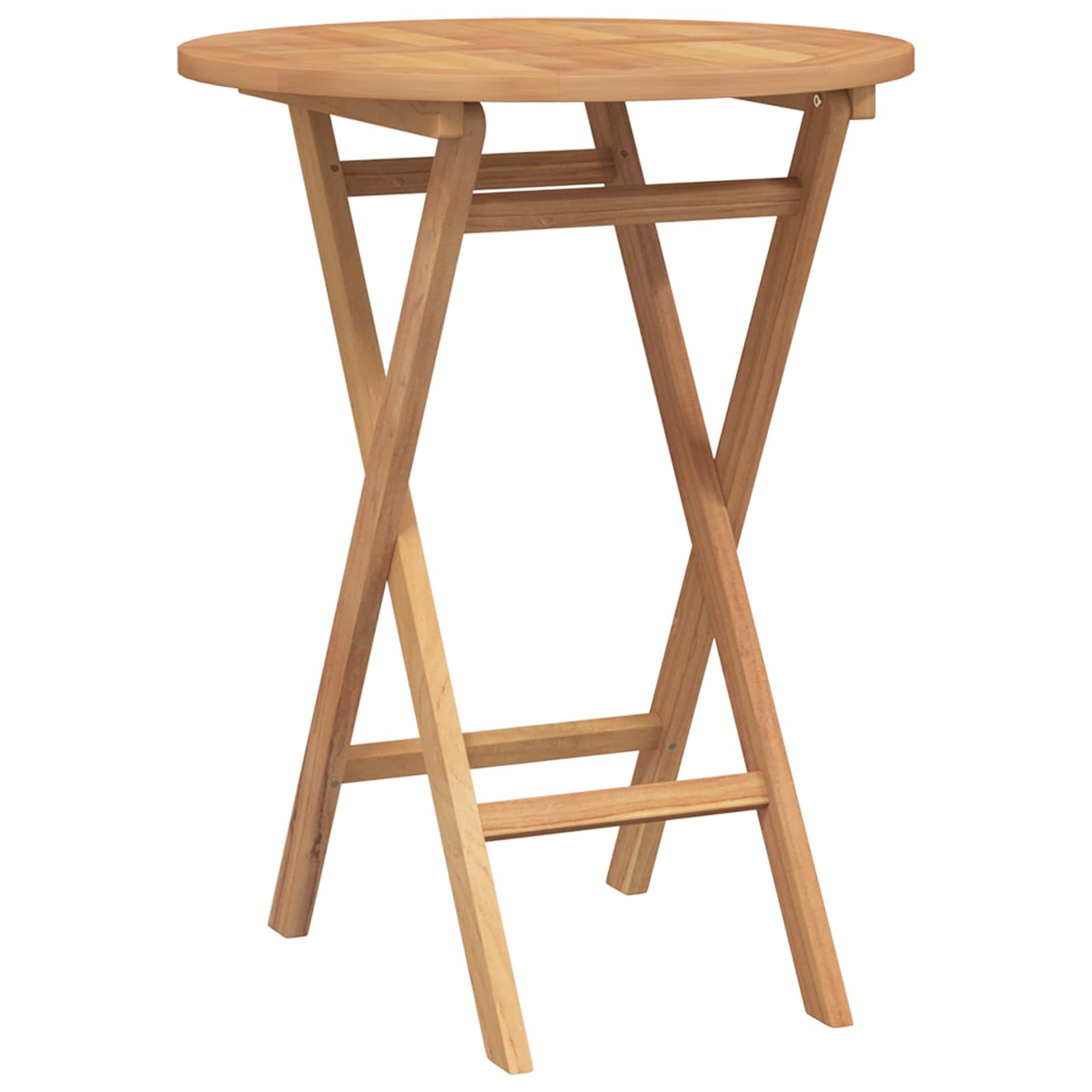 Gartenset 5 stk. Braun Massivholz Teak
