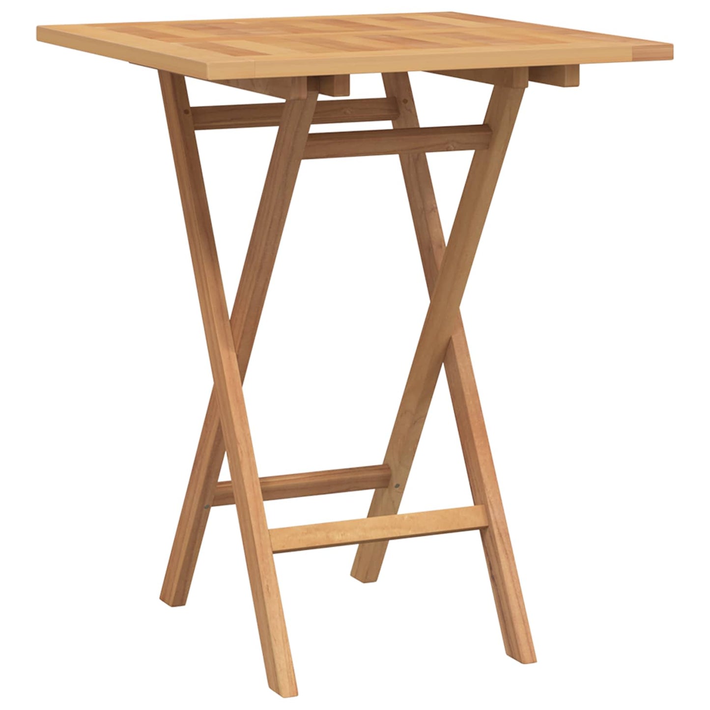 Faltbare Garten-Essgruppe 5 pcs Natur Massivholz Teak
