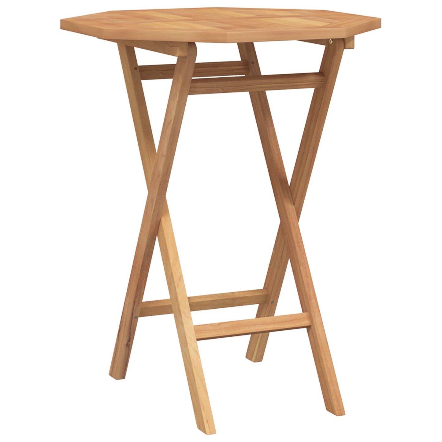 Gartenset 5 stk. Braun Massivholz Teak