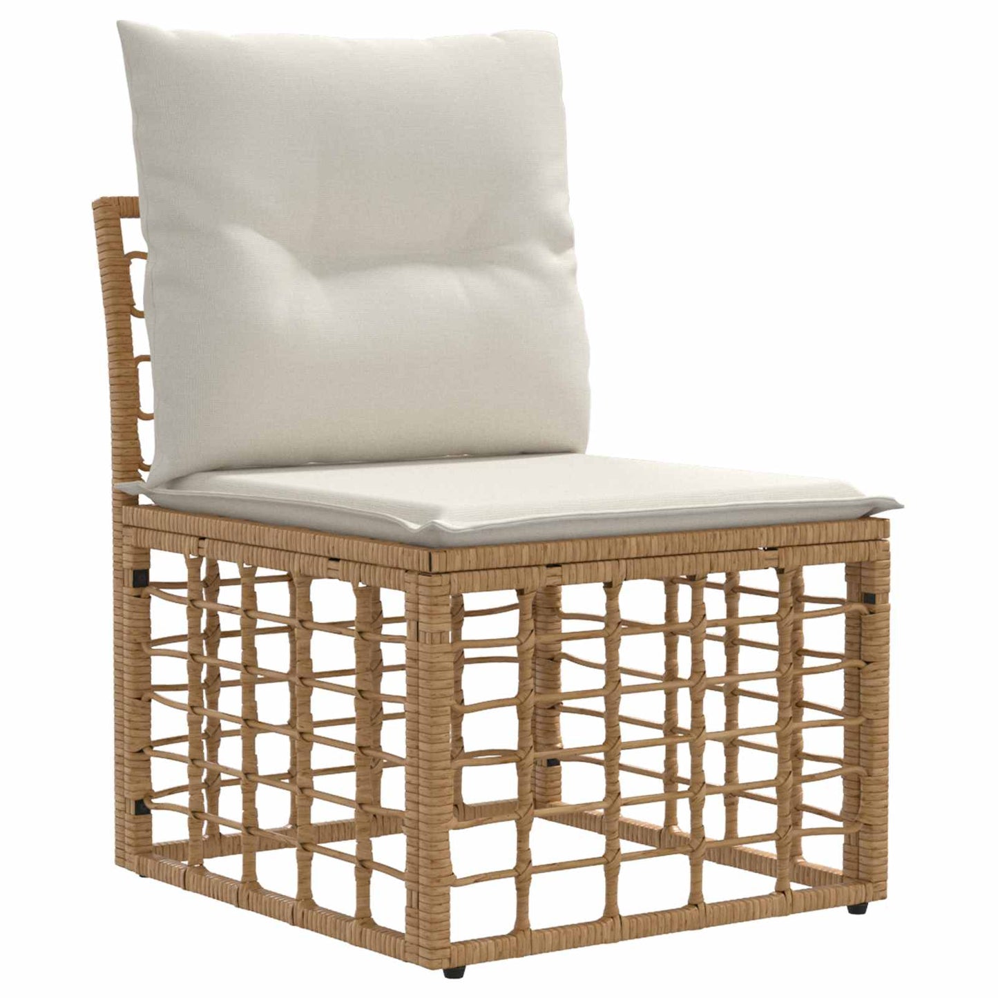 Outdoor-Sofagarnitur Natur Polyester