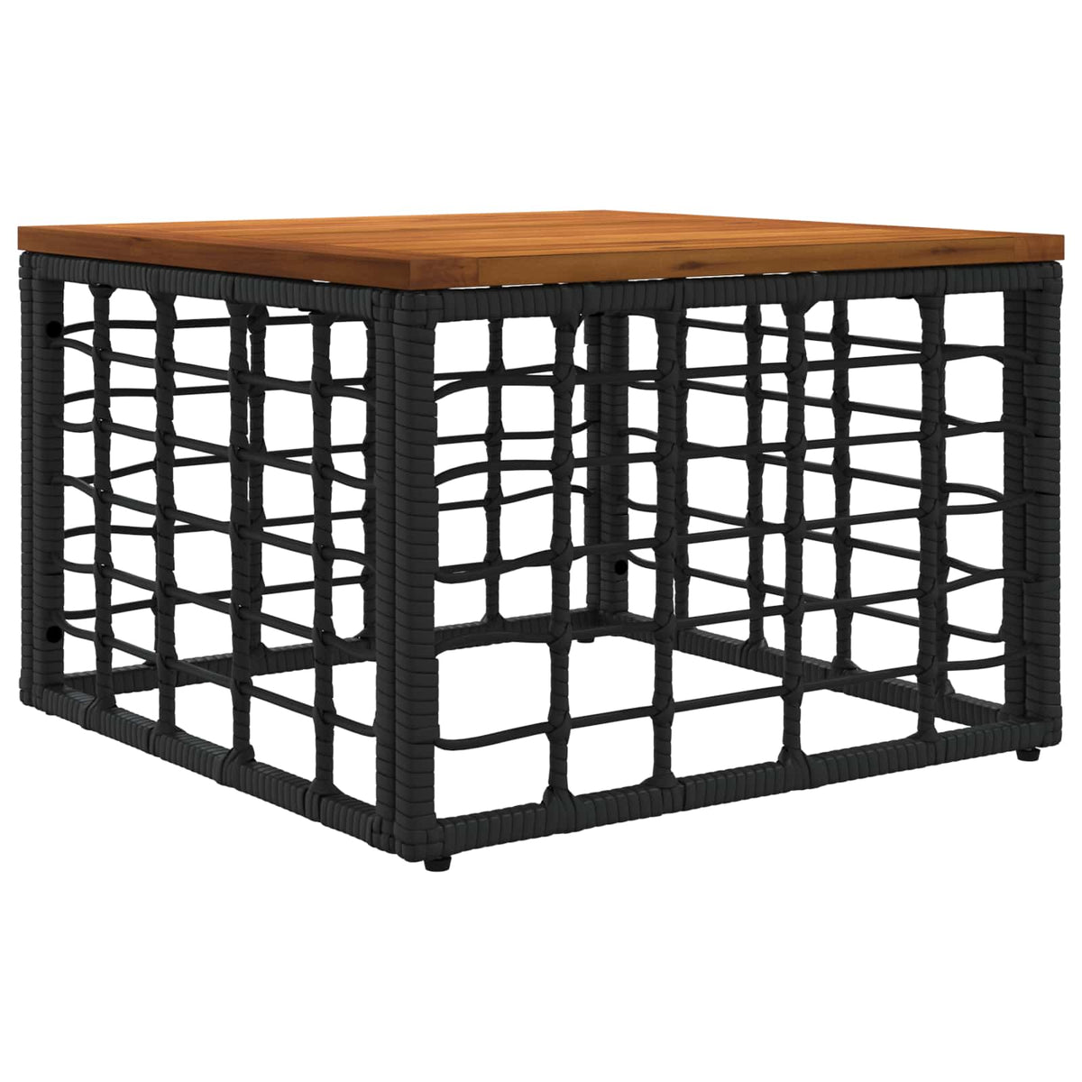 Outdoor-Sofagarnitur 11 stk. Schwarz und Dunkelgrau Poly-Rattan