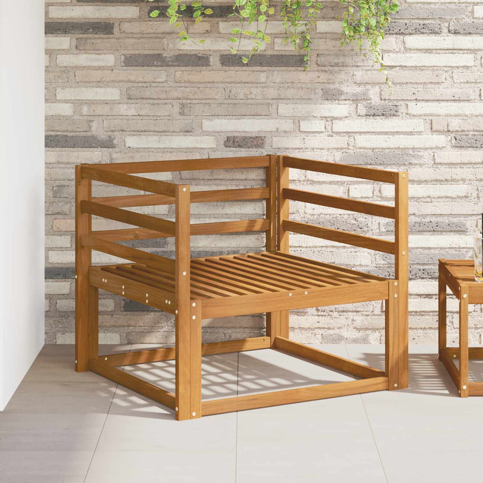 Outdoor Mittelsofa Natur