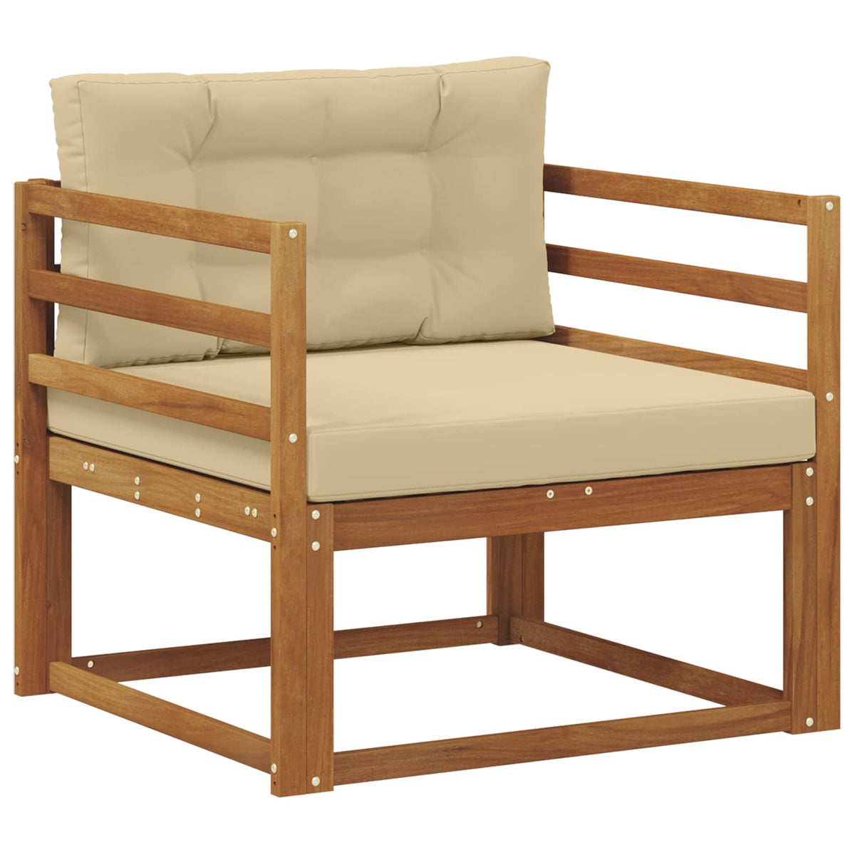 Outdoor Mittelsofa Natur