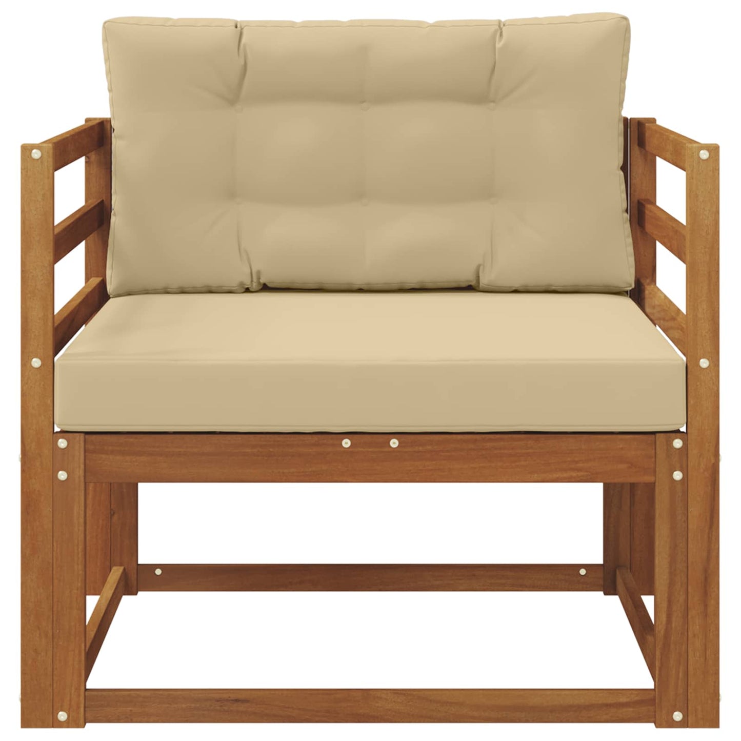 Outdoor Mittelsofa Natur