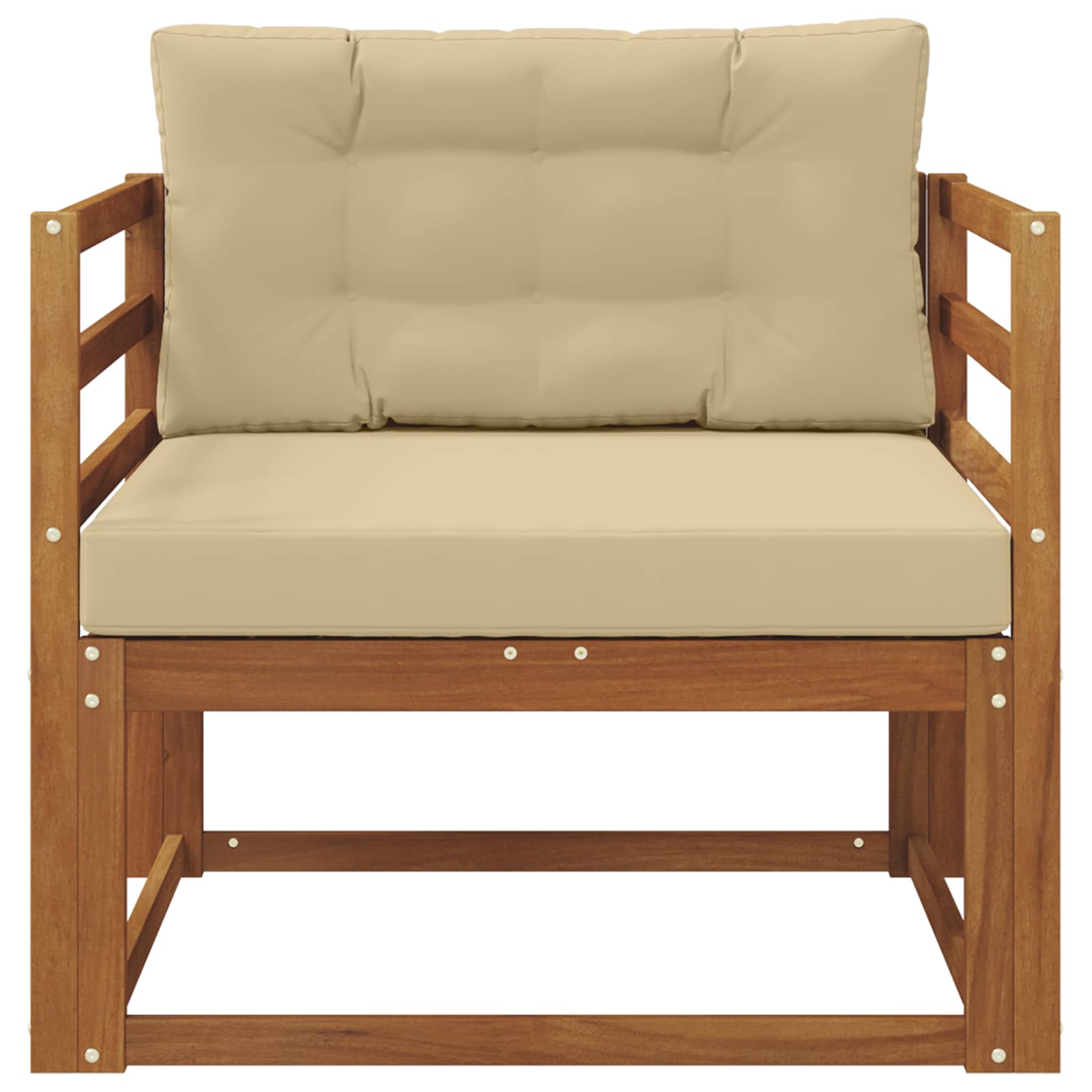 Outdoor Mittelsofa Natur