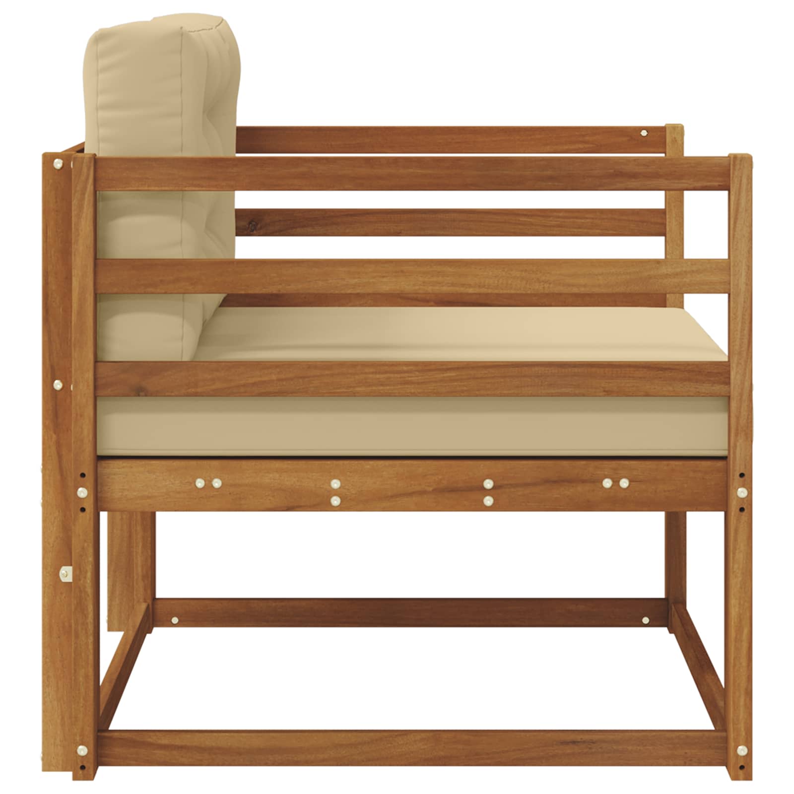 Outdoor Mittelsofa Natur