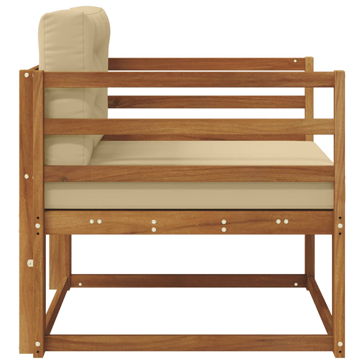 Outdoor Mittelsofa Natur
