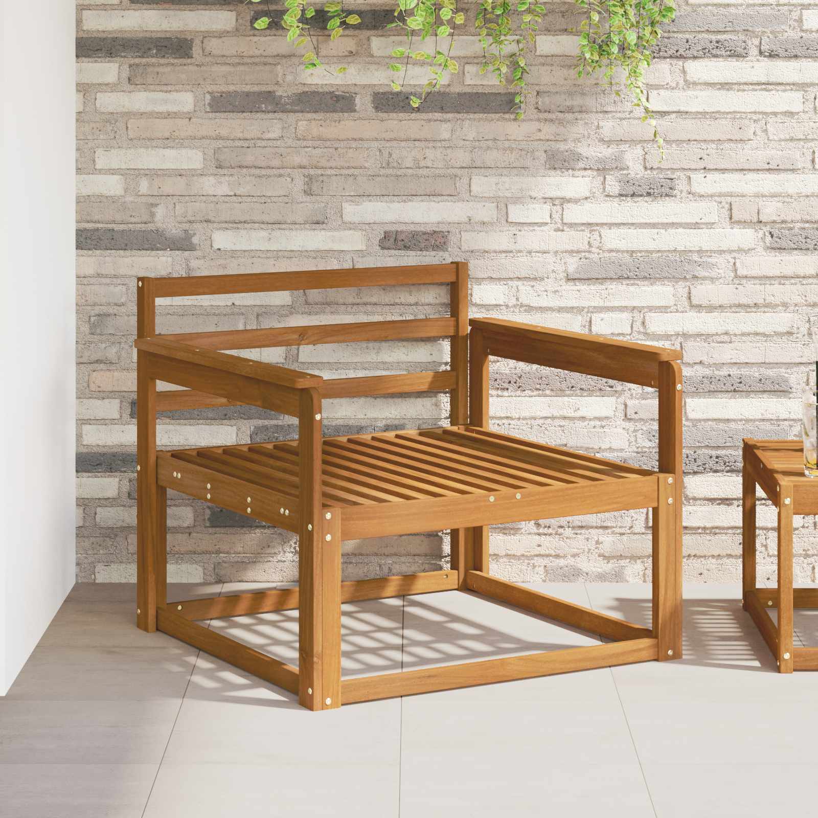 Outdoor Mittelsofa Natur