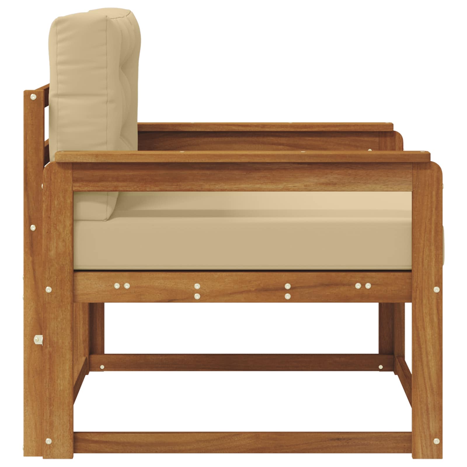 Outdoor Mittelsofa Natur