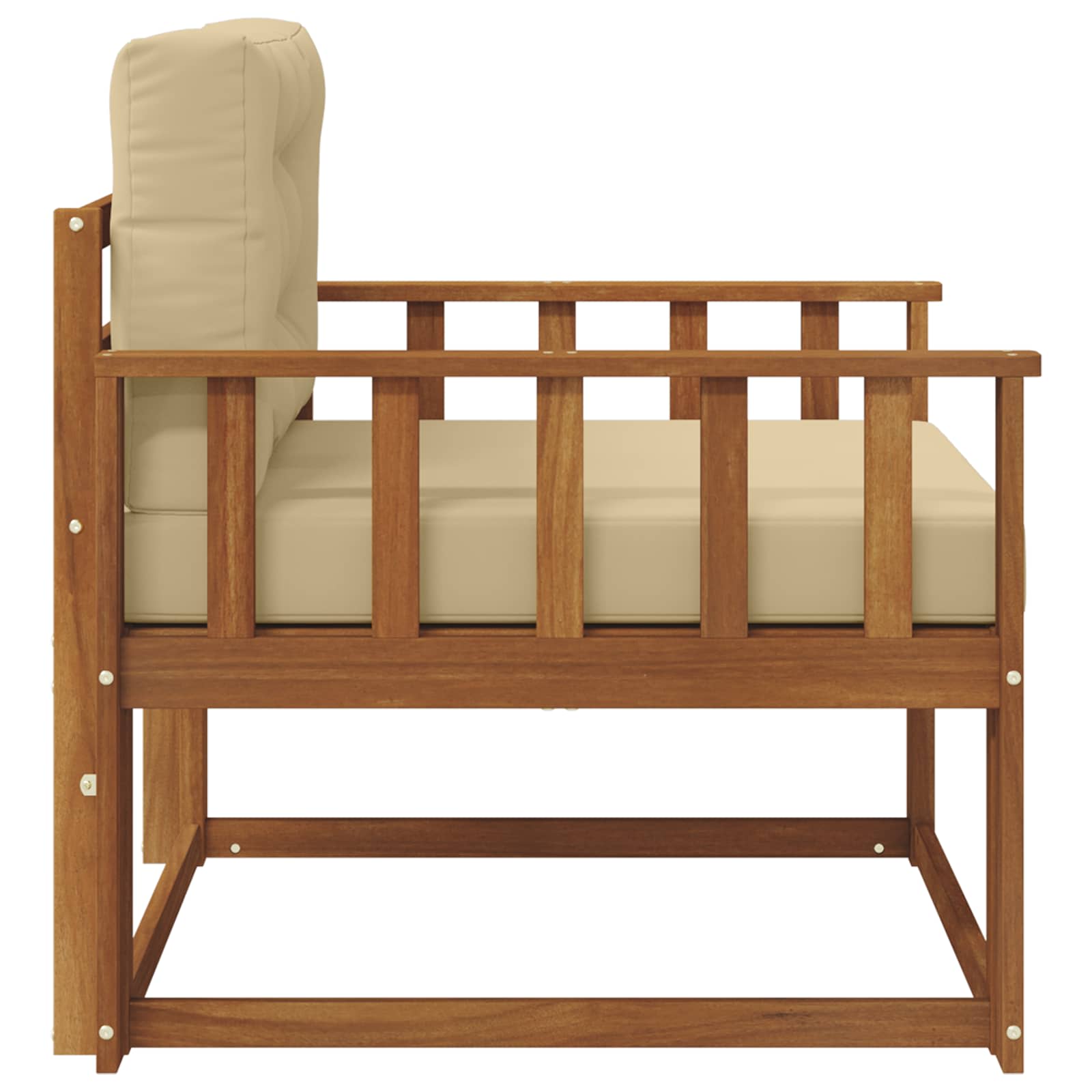 Outdoor Mittelsofa Natur