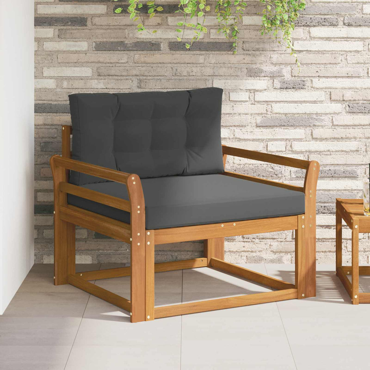 Outdoor Mittelsofa Natur