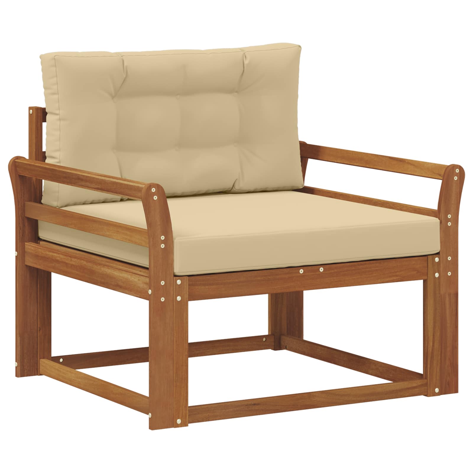 Outdoor Mittelsofa Natur