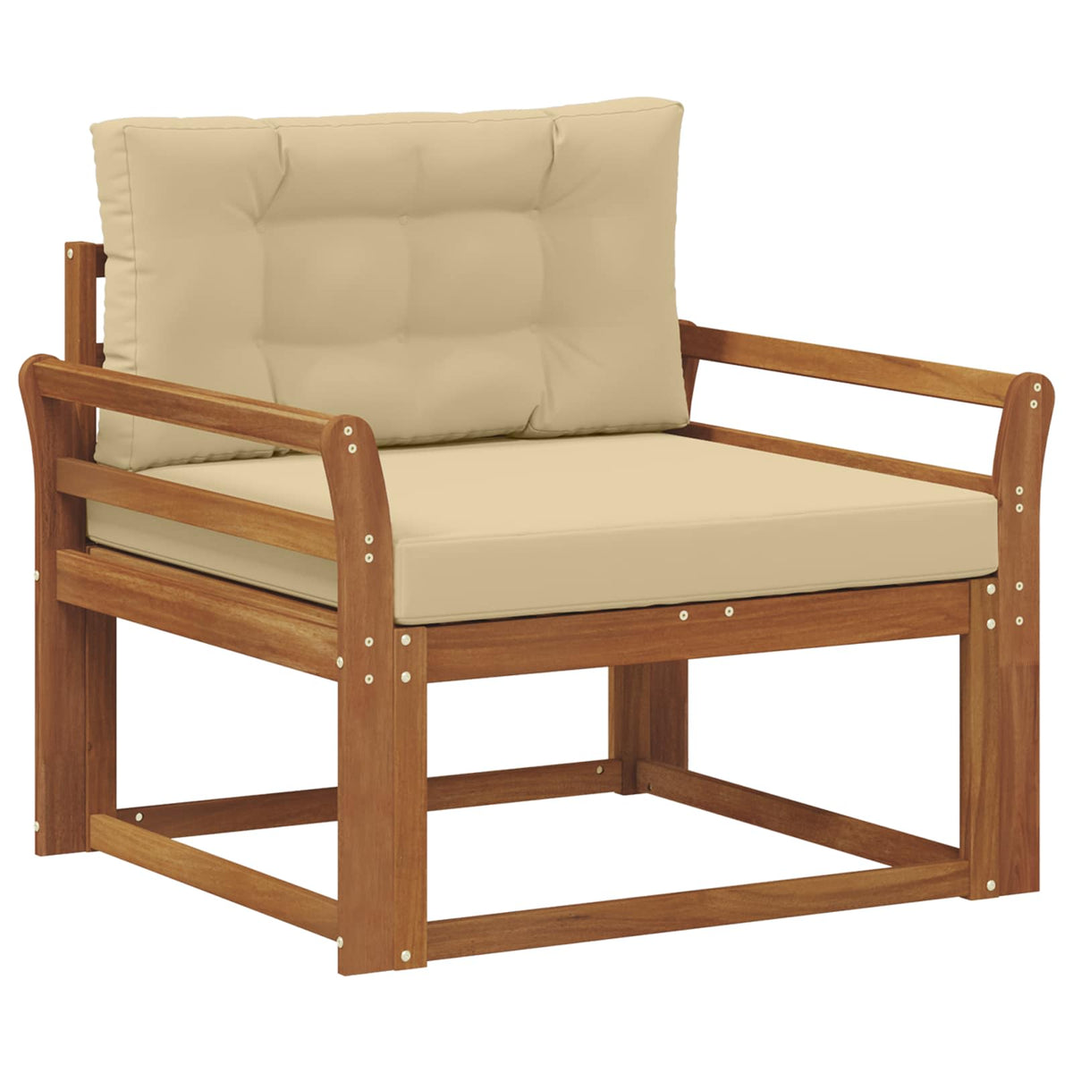 Outdoor Mittelsofa Natur