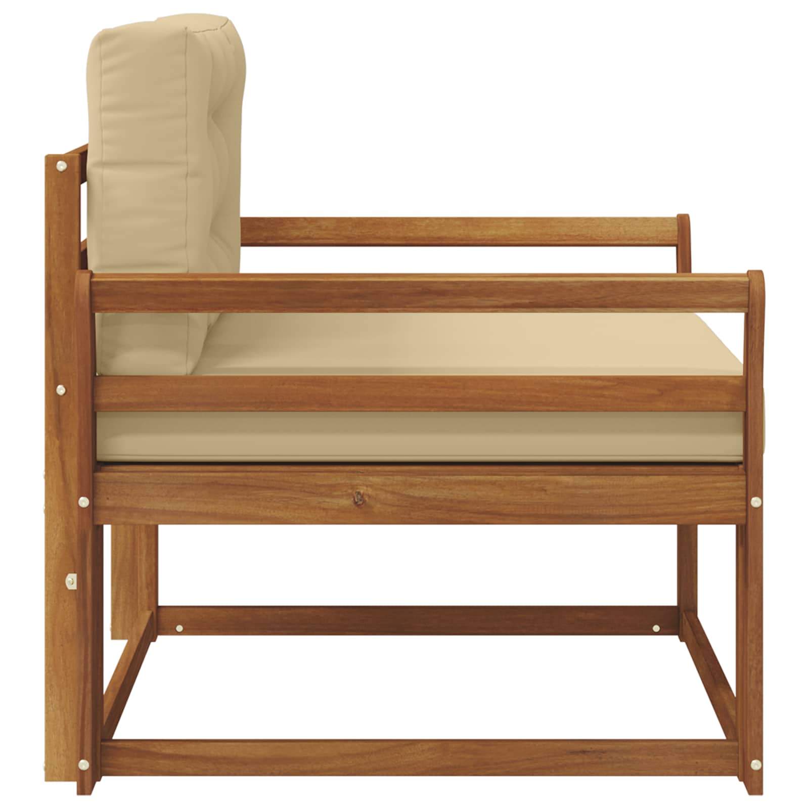 Outdoor Mittelsofa Natur