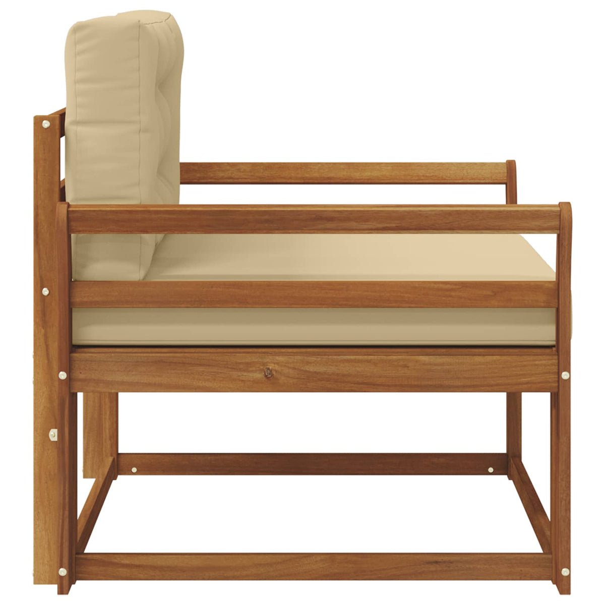 Outdoor Mittelsofa Natur