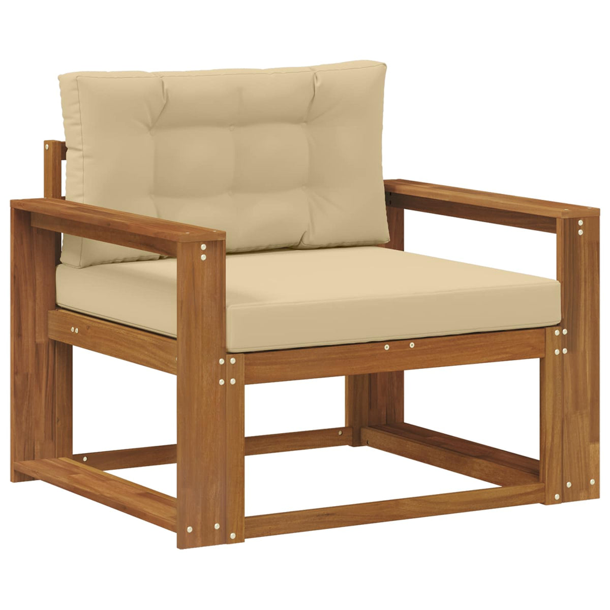 Outdoor Mittelsofa Natur