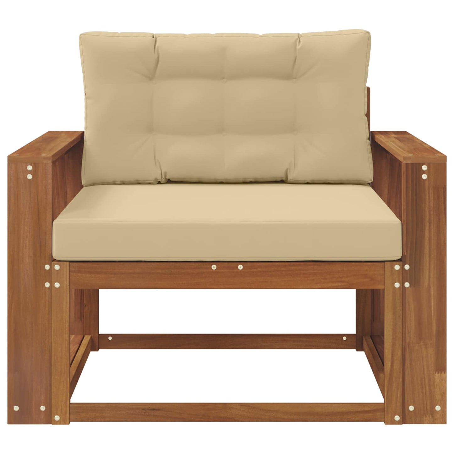 Outdoor Mittelsofa Natur