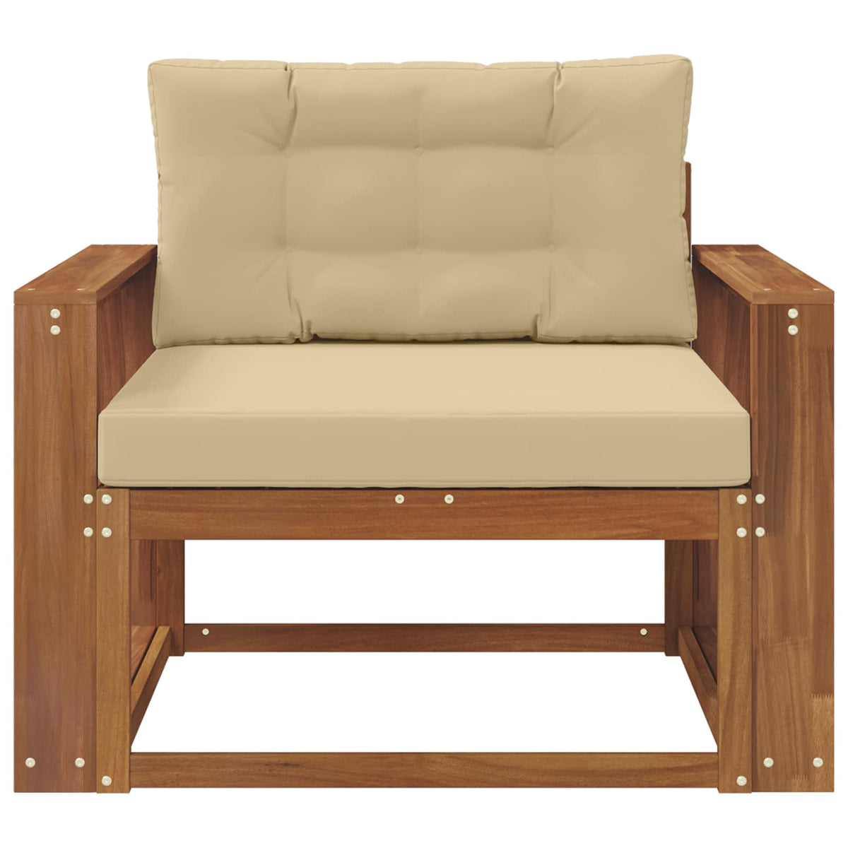 Outdoor Mittelsofa Natur
