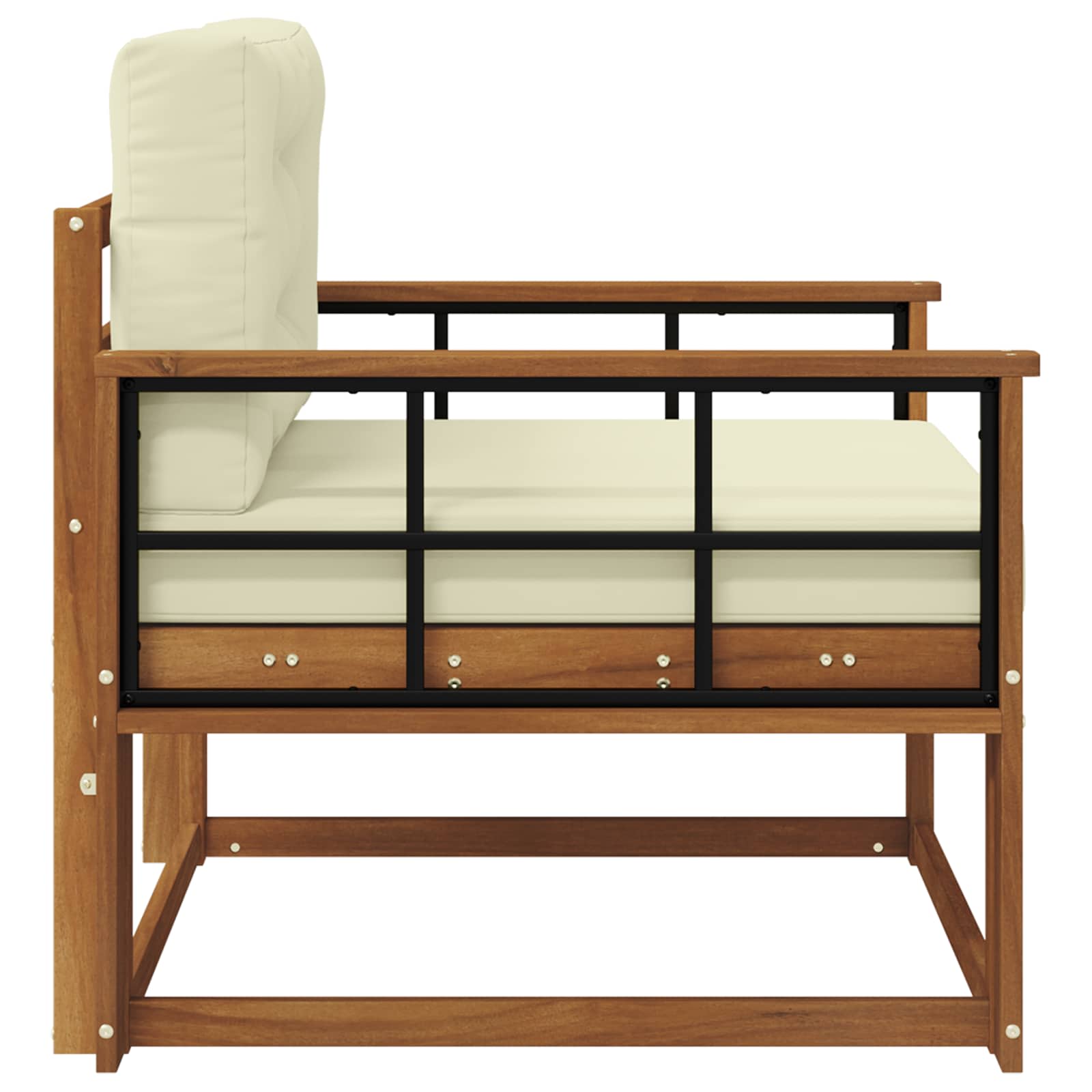Outdoor Mittelsofa Natur