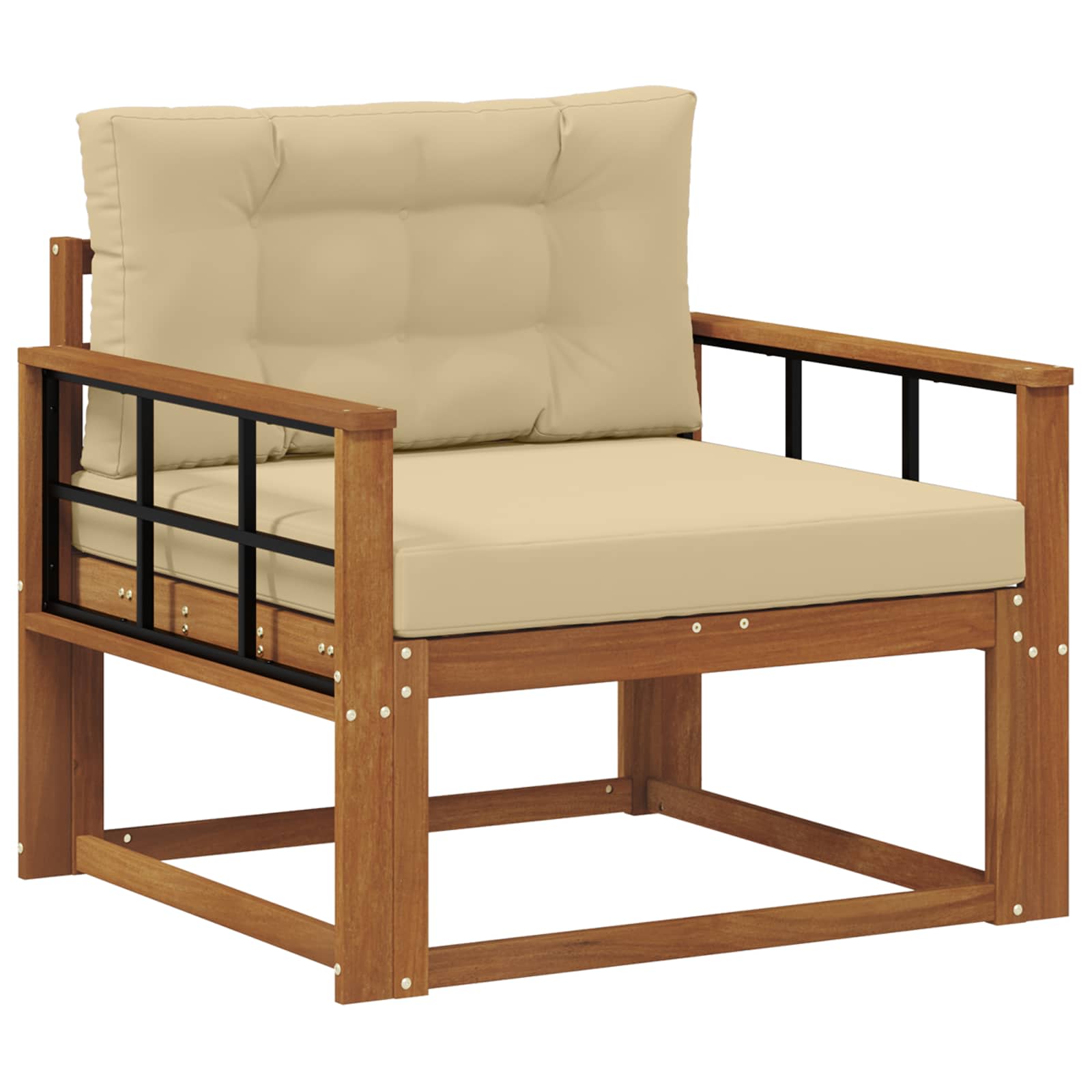 Outdoor Mittelsofa Natur