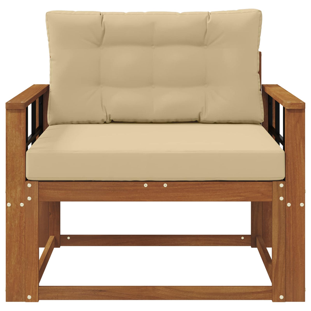 Outdoor Mittelsofa Natur
