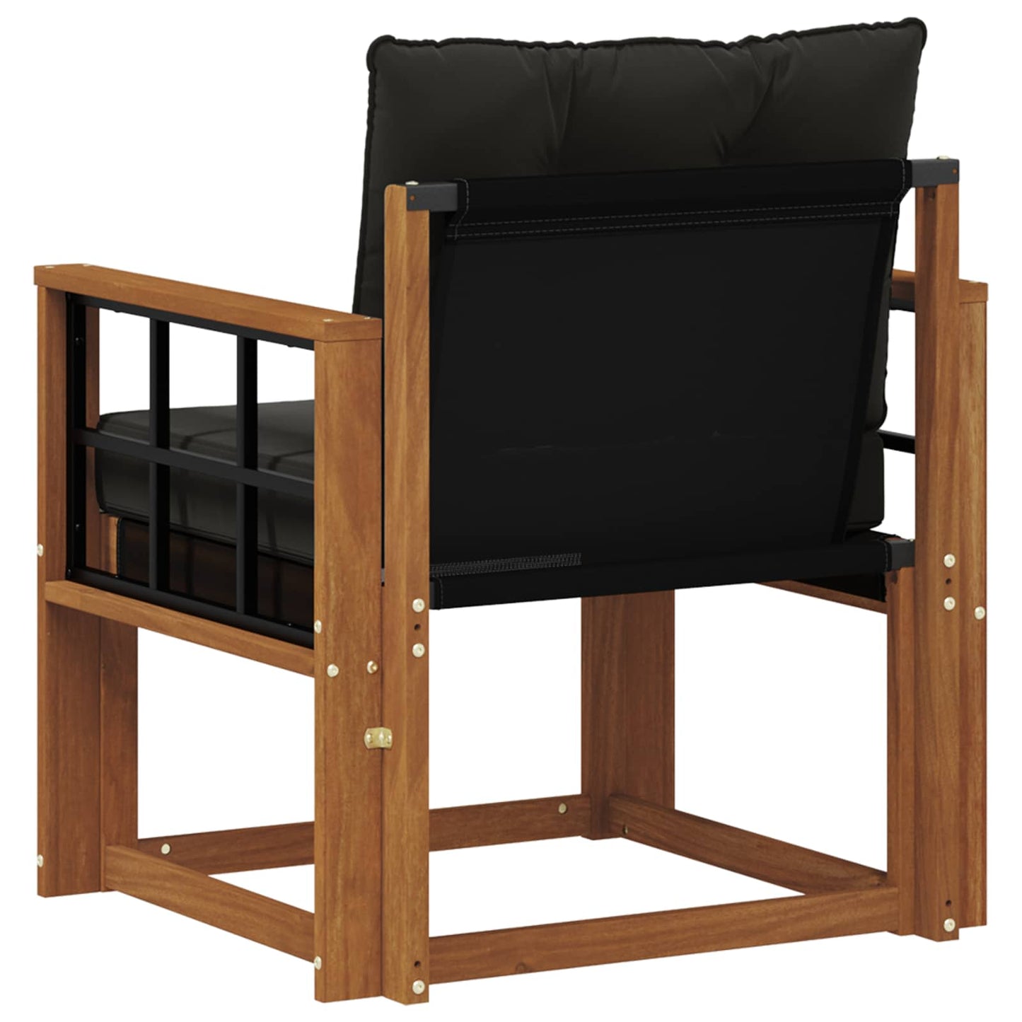2 Stück Outdoor-Sofa Massivholz Akazie Natur