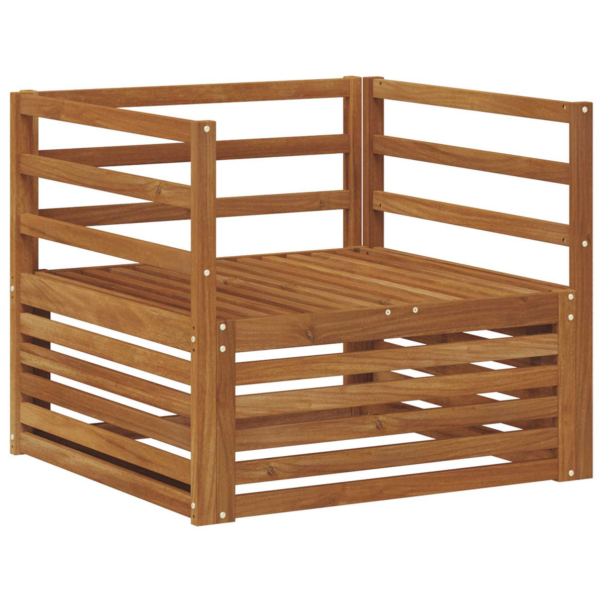 2 Stk. Outdoor-Sofa Natur