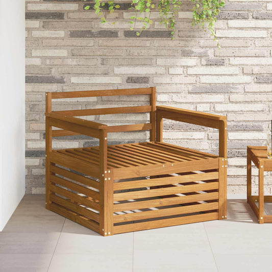 2 Stück Outdoor-Sofa Natur