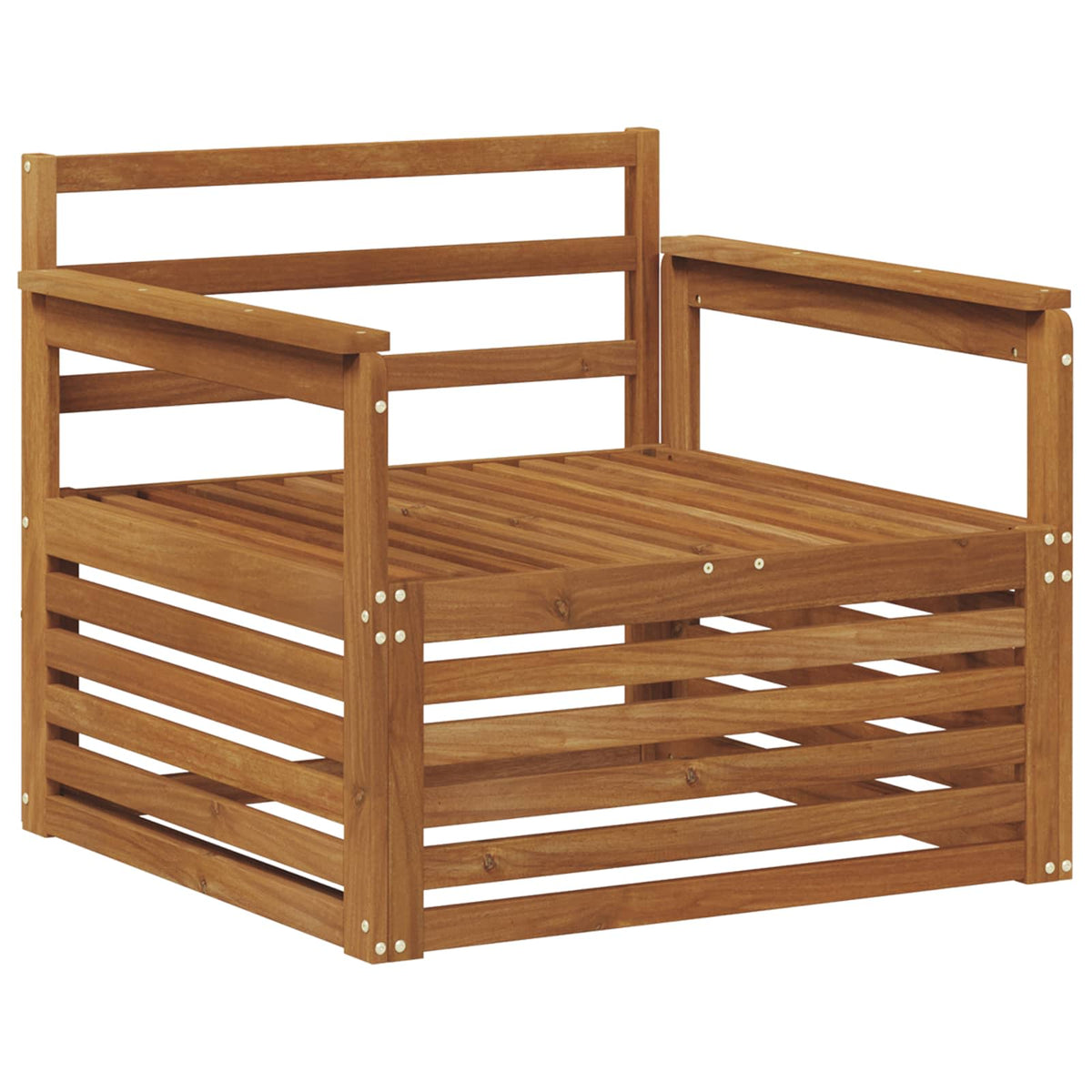 2 Stk. Outdoor-Sofa Natur