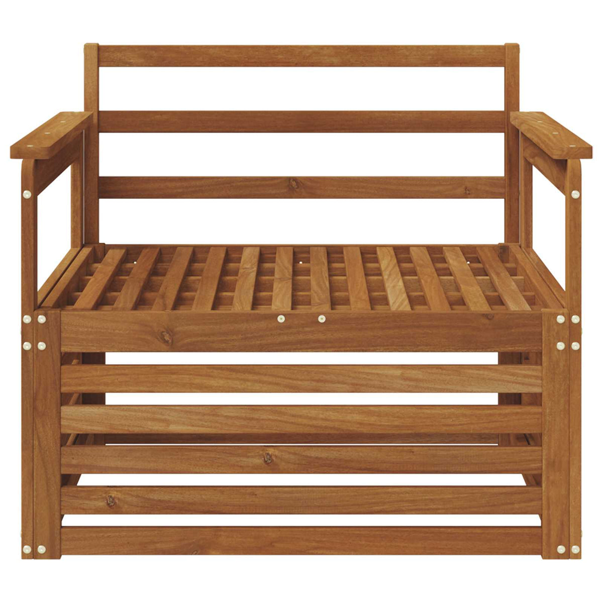2 Stk. Outdoor-Sofa Natur