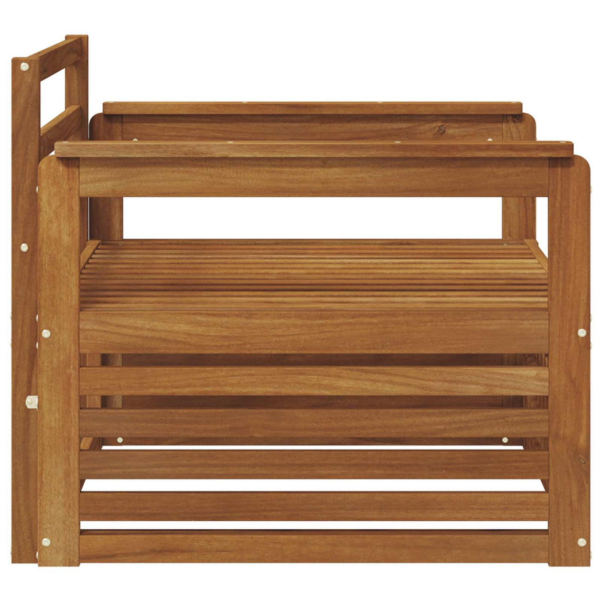 2 Stk. Outdoor-Sofa Natur