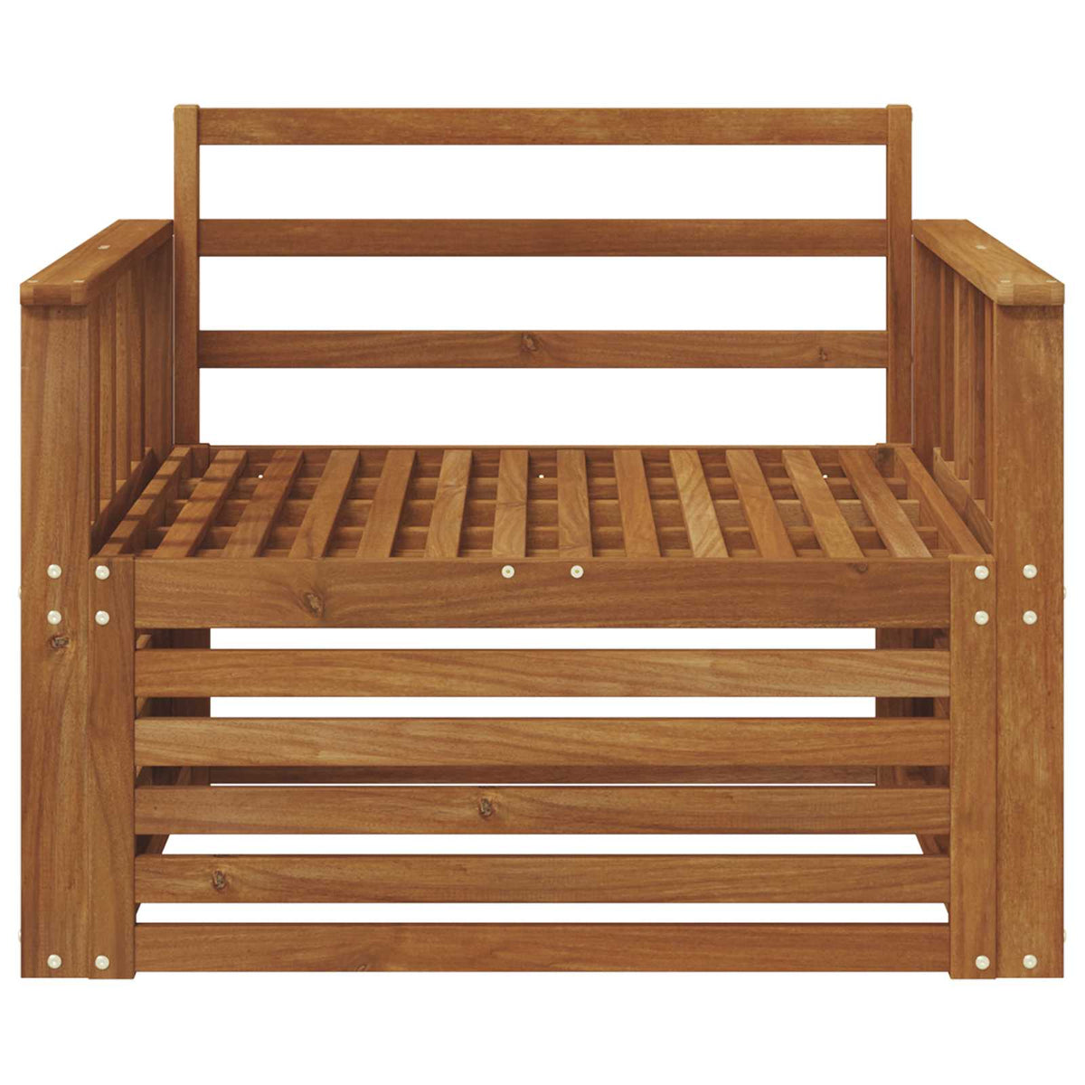 2 Stk. Outdoor-Sofa Natur