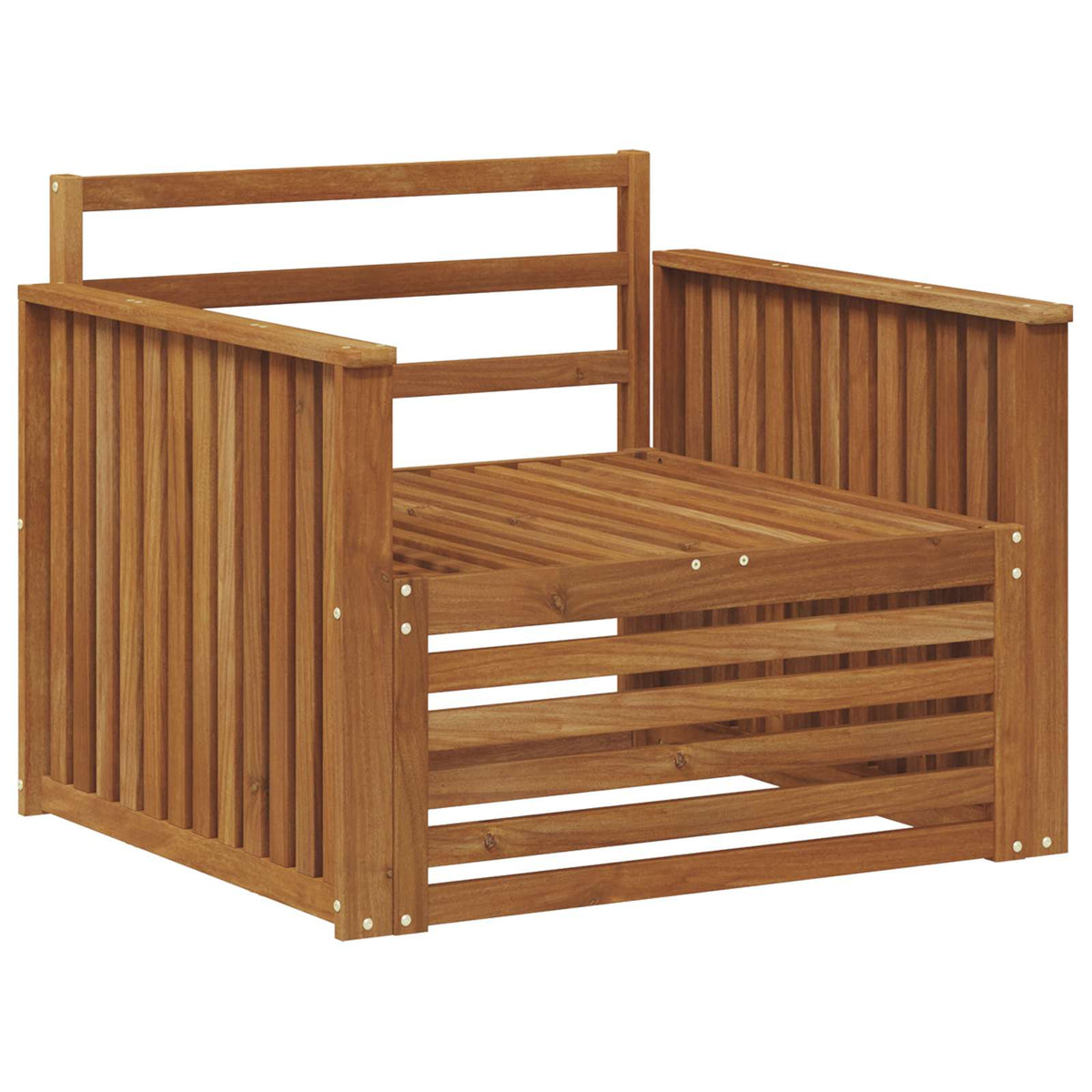2 Stk. Outdoor-Sofa Natur