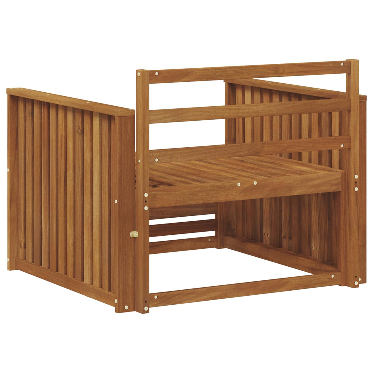 2 Stk. Outdoor-Sofa Natur