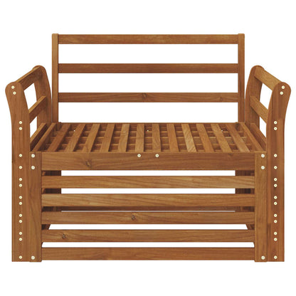 2 Stk. Outdoor-Sofa Natur