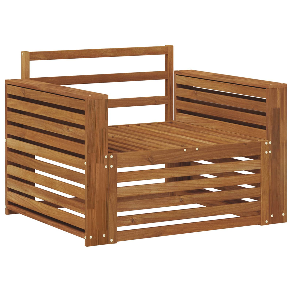 2 Stk. Outdoor-Sofa Natur