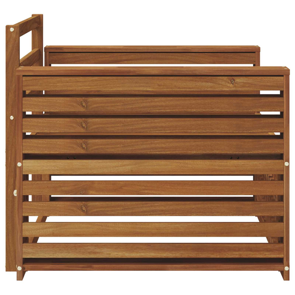 2 Stk. Outdoor-Sofa Natur