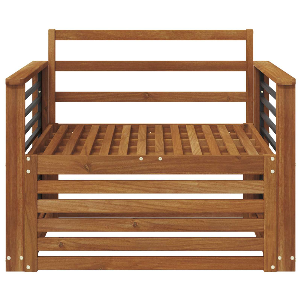 2 Stk. Outdoor-Sofa Natur