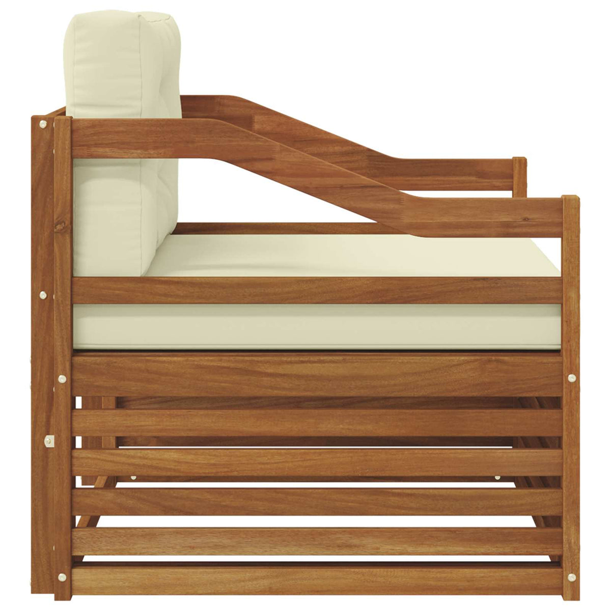 Outdoor-Sofa Natur und Creme