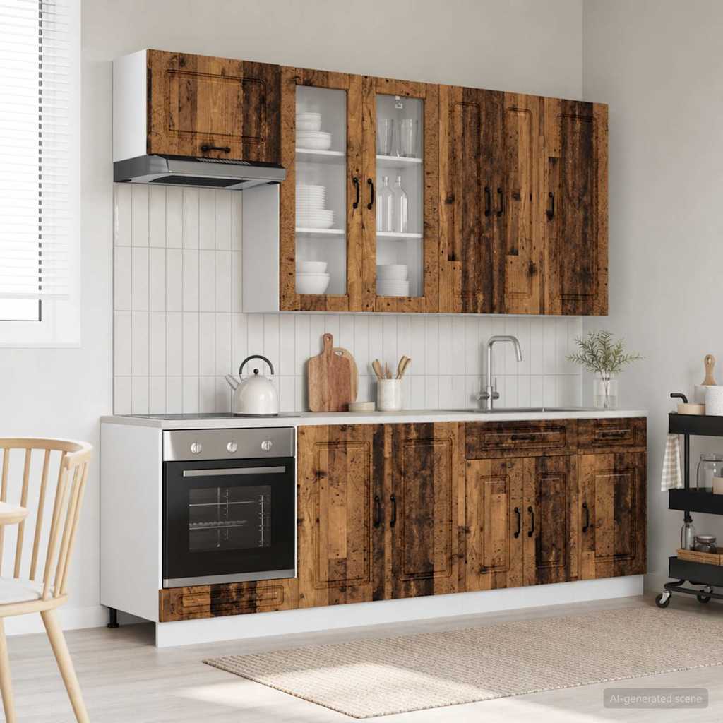 Kücheneinheit KALMAR 8 pcs Altholz Holzwerkstoff