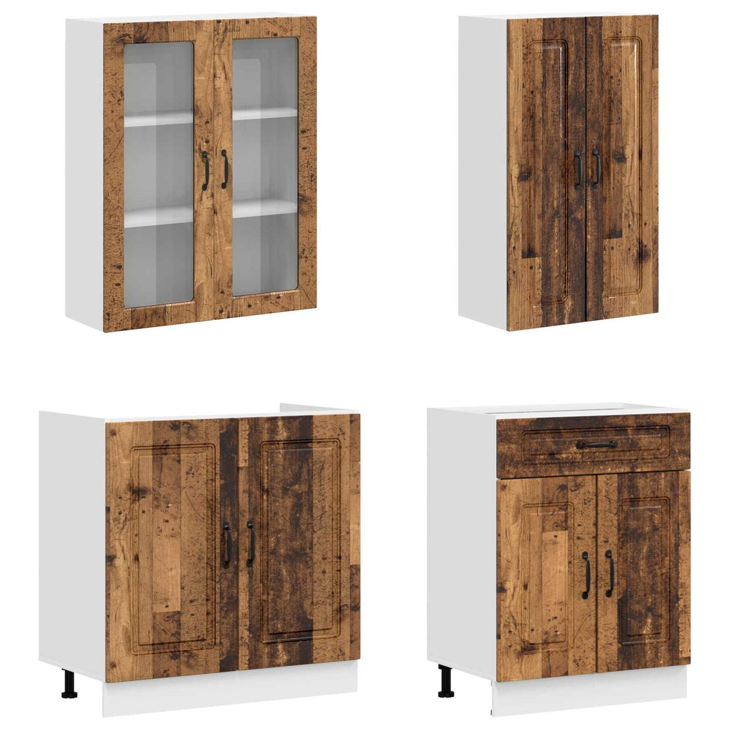 Kücheneinheit KALMAR 8 pcs Altholz Holzwerkstoff